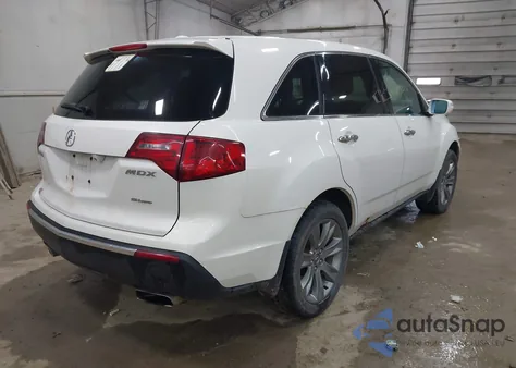 2011 Acura Mdx Advance Package z USA, uszkodzony, nr VIN 2HNYD2H72BH534131